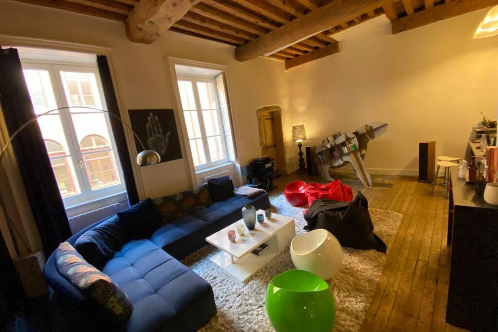 Esprit Loft Design Hyper Centre Lyon 1Er Apartment Luaran gambar